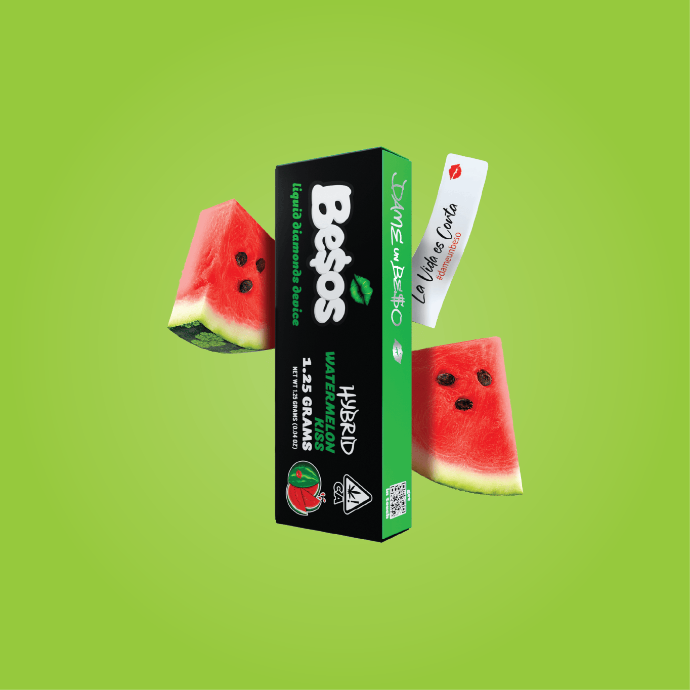 Besos - Besos | Watermelon Kiss | Live Diamonds Disposable | 1.25g - 1