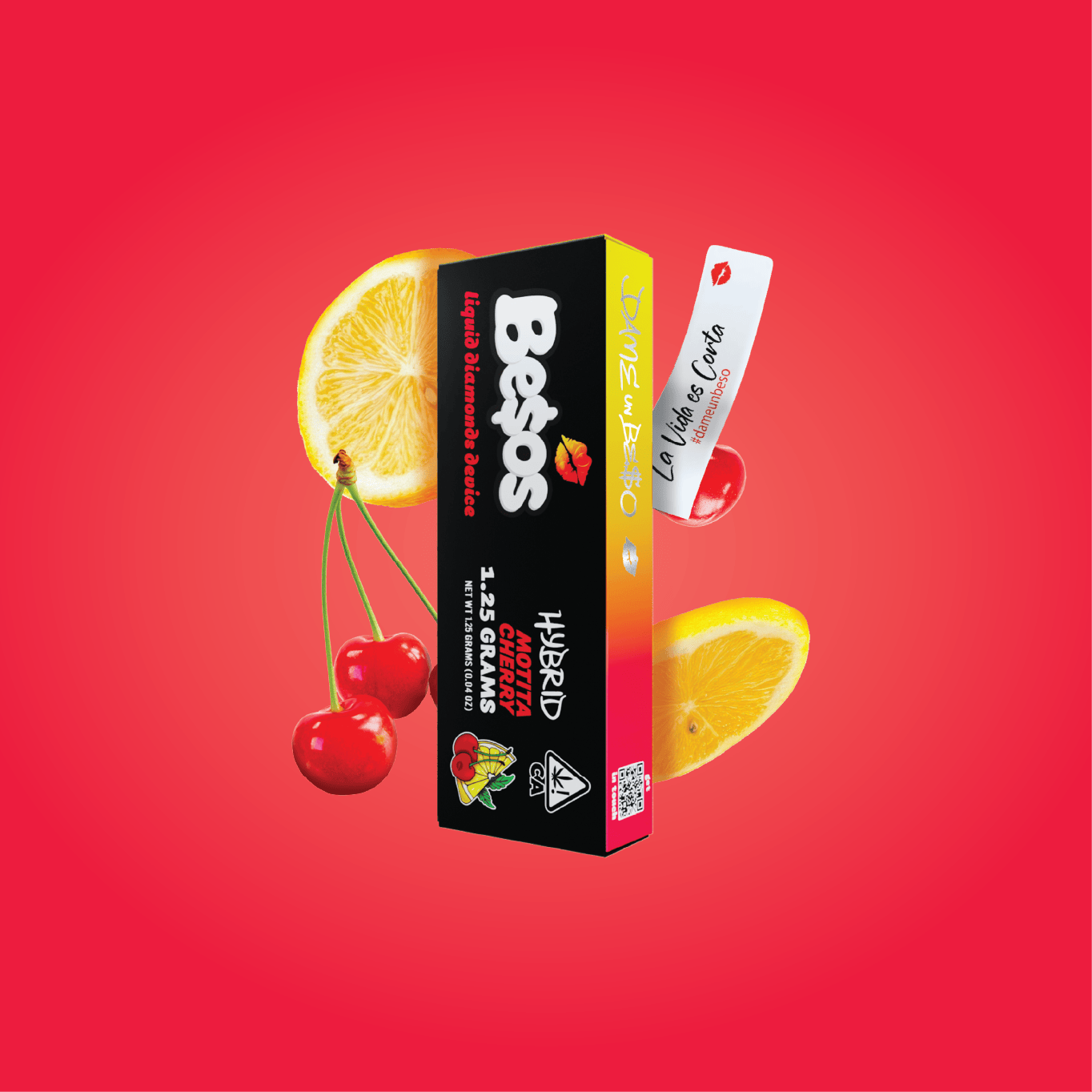 Besos - Besos | Motita Cherry | Live Diamonds Disposable | 1.25g - 1