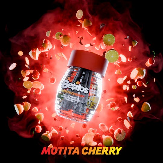 Besos - Besitos 2.5g Mini Infused Pre-rolls - Motita Cherry - 1