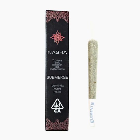 NASHA - Submerge 1 gram Hash Infused Preroll - Mule Fuel x GovernMint Oasis - 1