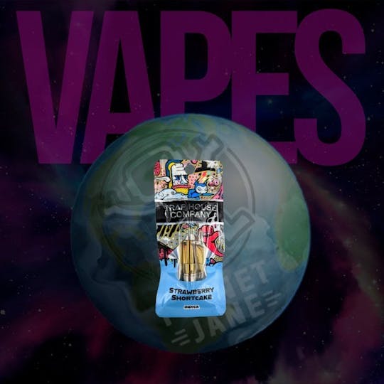 Trap House Company - Trap House Company | 1g Cart | Strawberry Shortcake - 1
