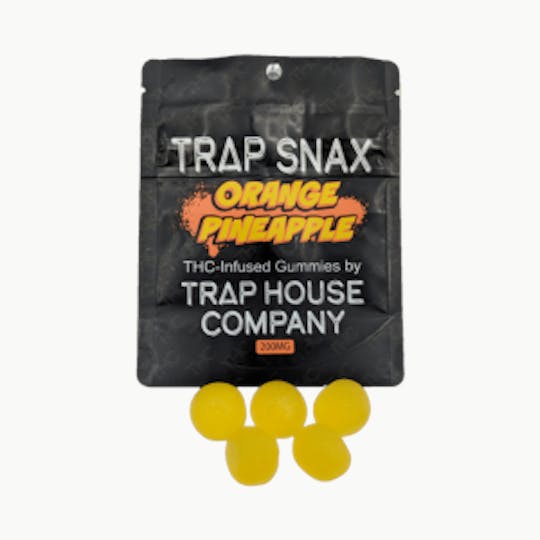 Trap House Company - Trap House Company | TRAP SNAX 200mg | Orange Pineapple - 1