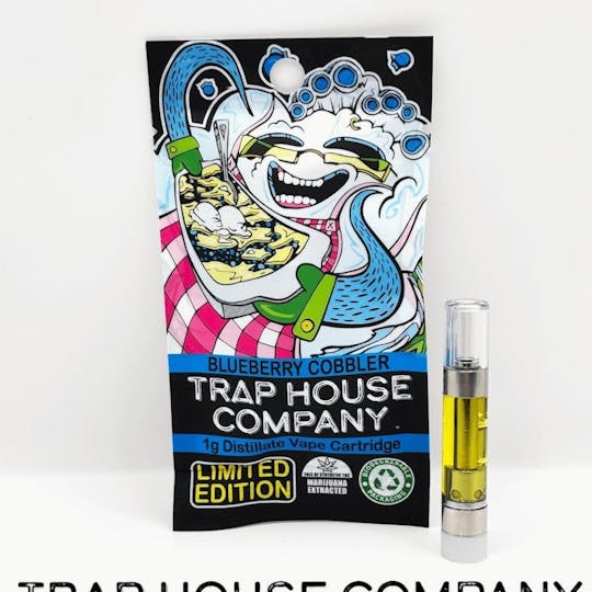 Trap House Company - Trap House Company | 1g Cart | Blueberry Cobbler - 1