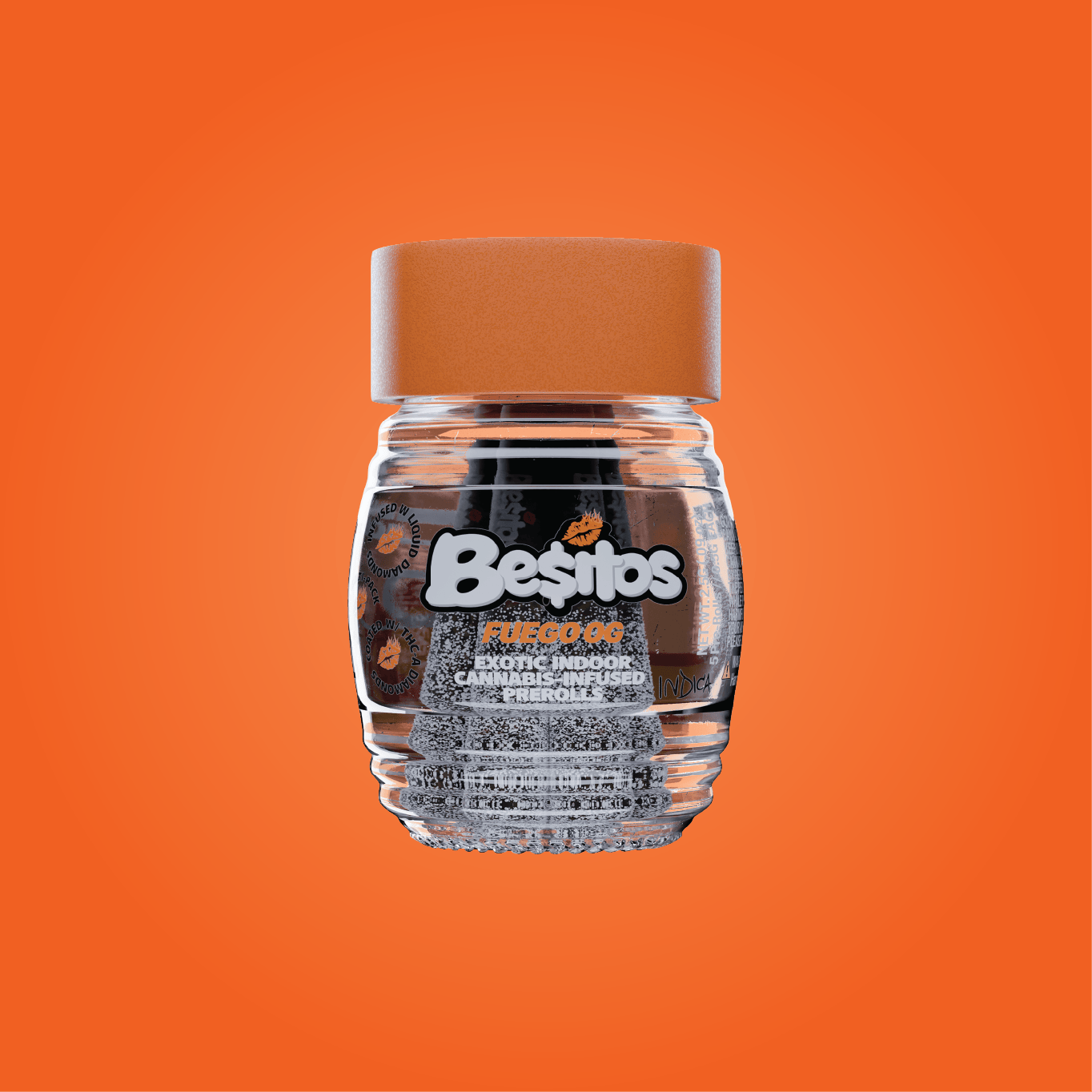 Besos - Besitos | Fuego OG | Infused Minis | 2.5g | 5pk - 1