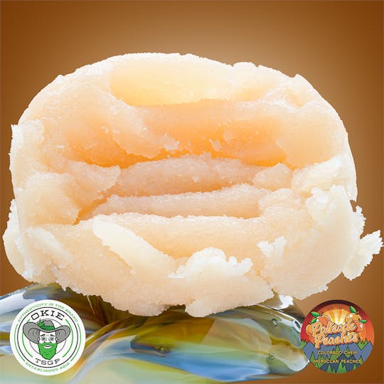 Okie TSGP - Palisade Peaches - 4g - Live Hash Rosin Batter - 1