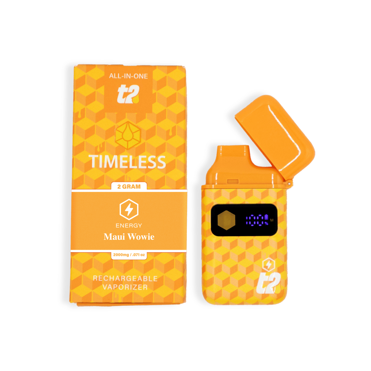 Timeless Vapes - Maui Wowie | T2 Disposable | 2g - 1