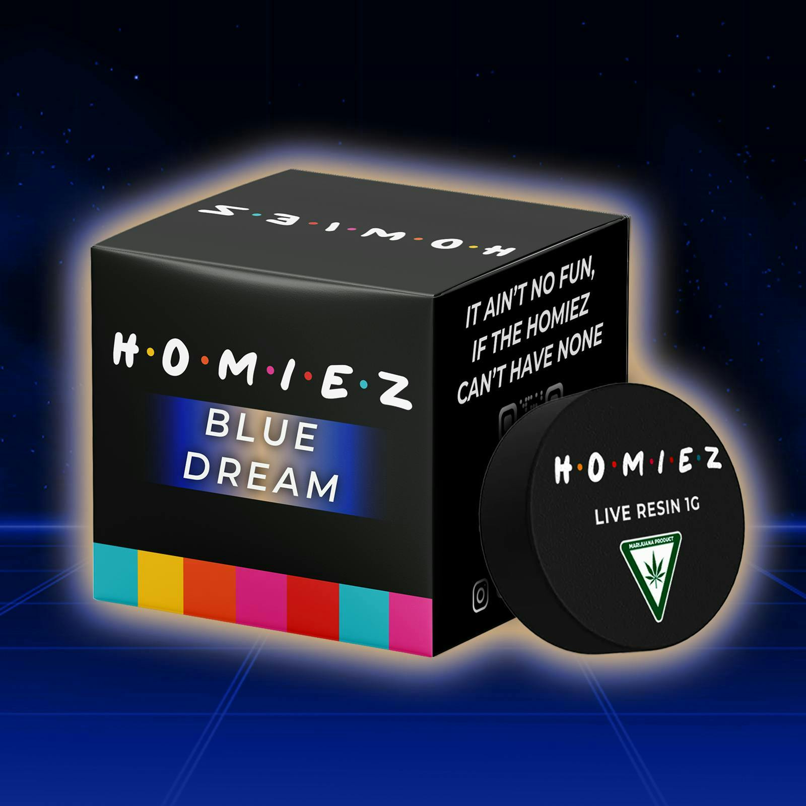 HOMIEZ - HOMIEZ | Live Resin 1g | Blue Dream - 1