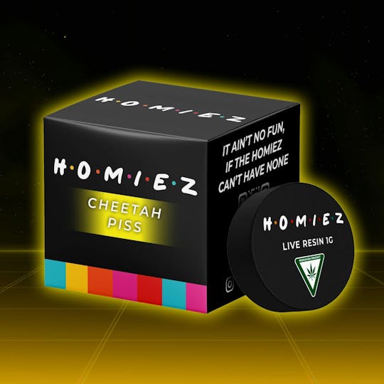 HOMIEZ - HOMIEZ | Live Resin 1g | Cheetah Piss - 1