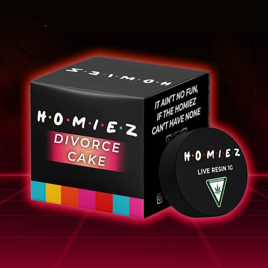 HOMIEZ - HOMIEZ | Live Resin 1g | Divorce Cake - 1