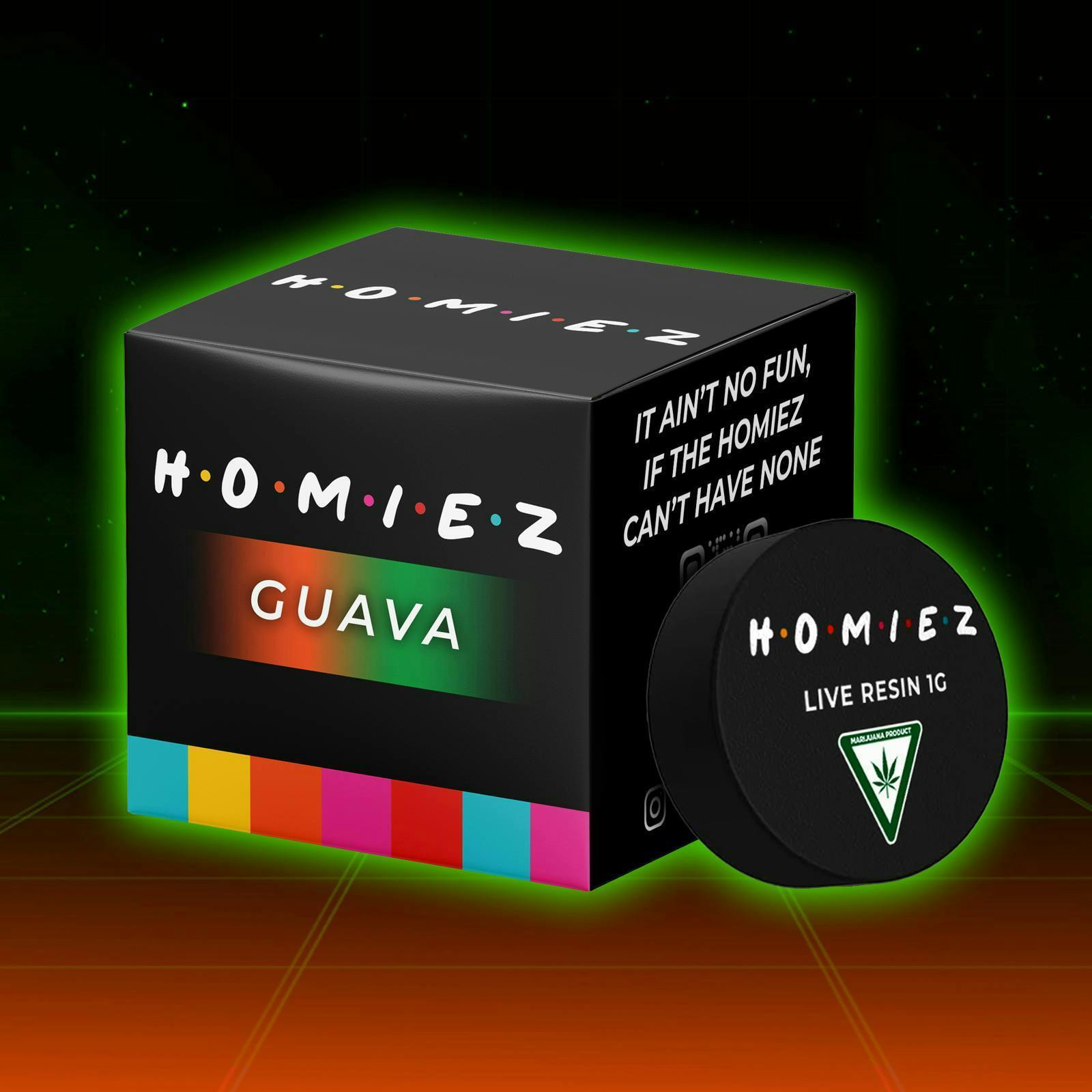 HOMIEZ - HOMIEZ | Live Resin 1g | Guava - 1