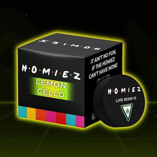 HOMIEZ - HOMIEZ | Live Resin 1g | Lemon Cello - 1