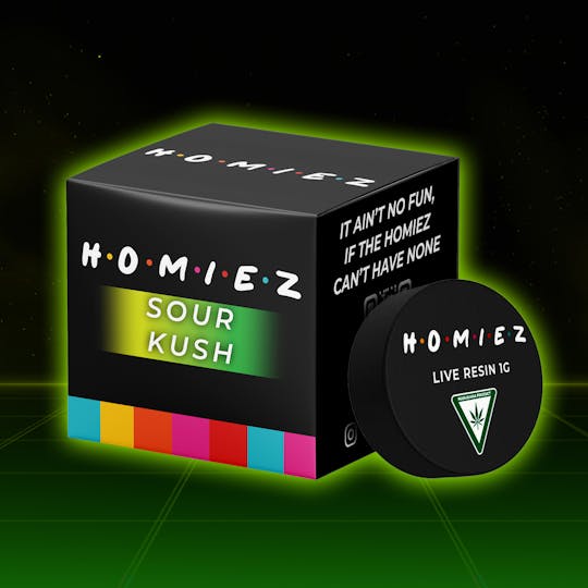HOMIEZ - HOMIEZ | Live Resin 1g | Sour Kush - 1