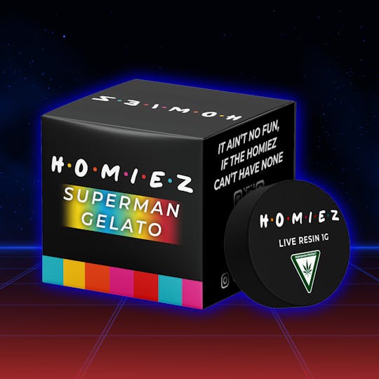 HOMIEZ - HOMIEZ | Live Resin 1g | Superman Gelato - 1