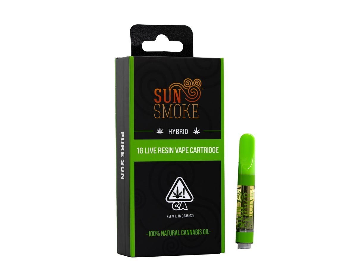 SunSmoke - SunSmoke | Rainbow Lemon Haze | Live Resin | Cartridge | 1g - 1