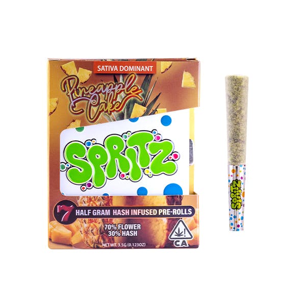 Spritz - Pineapple Cake 0.5g 7pk - 1