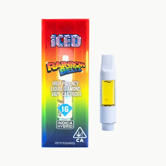 ICED - Rainbow Beltz Vape Cartridge - 1g - - 1