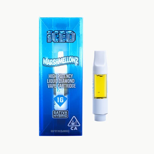 ICED - Marshmellowz Vape Cartridge - 1g - - 1