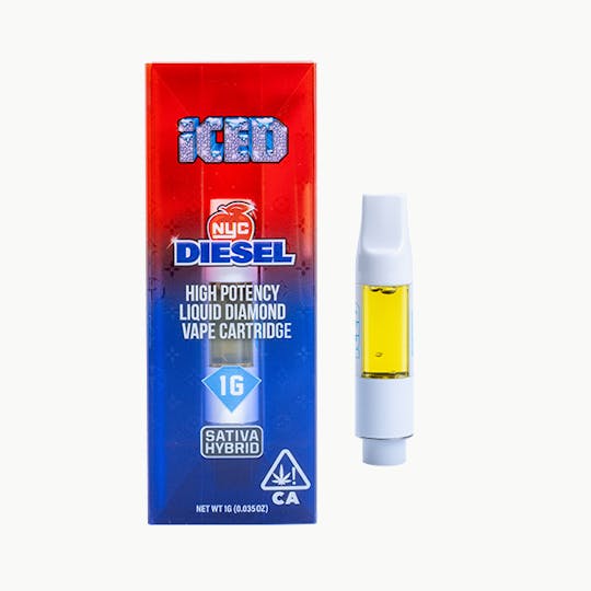 ICED - NYC Diesel Vape Cartridge - 1g - - 1