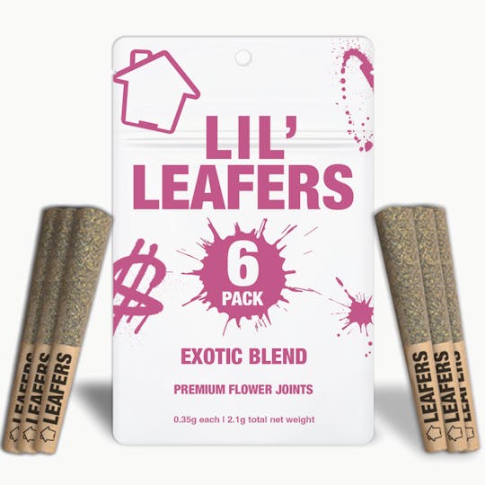 Leafers - LIL' Leafers Exotic Blend 6-Pack of .35g Joints - 1