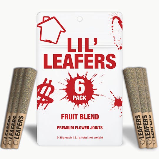 Leafers - LIL' Leafers Fruit Blend 6-Pack of .35g Joints - 1