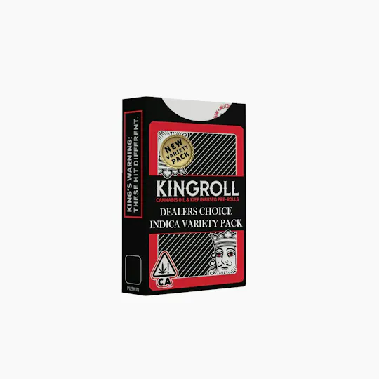 Kingroll - Kingroll Jrs | Cannalope Kush Mixed Pack | Infused Joints | .75g each | 4pk - 1