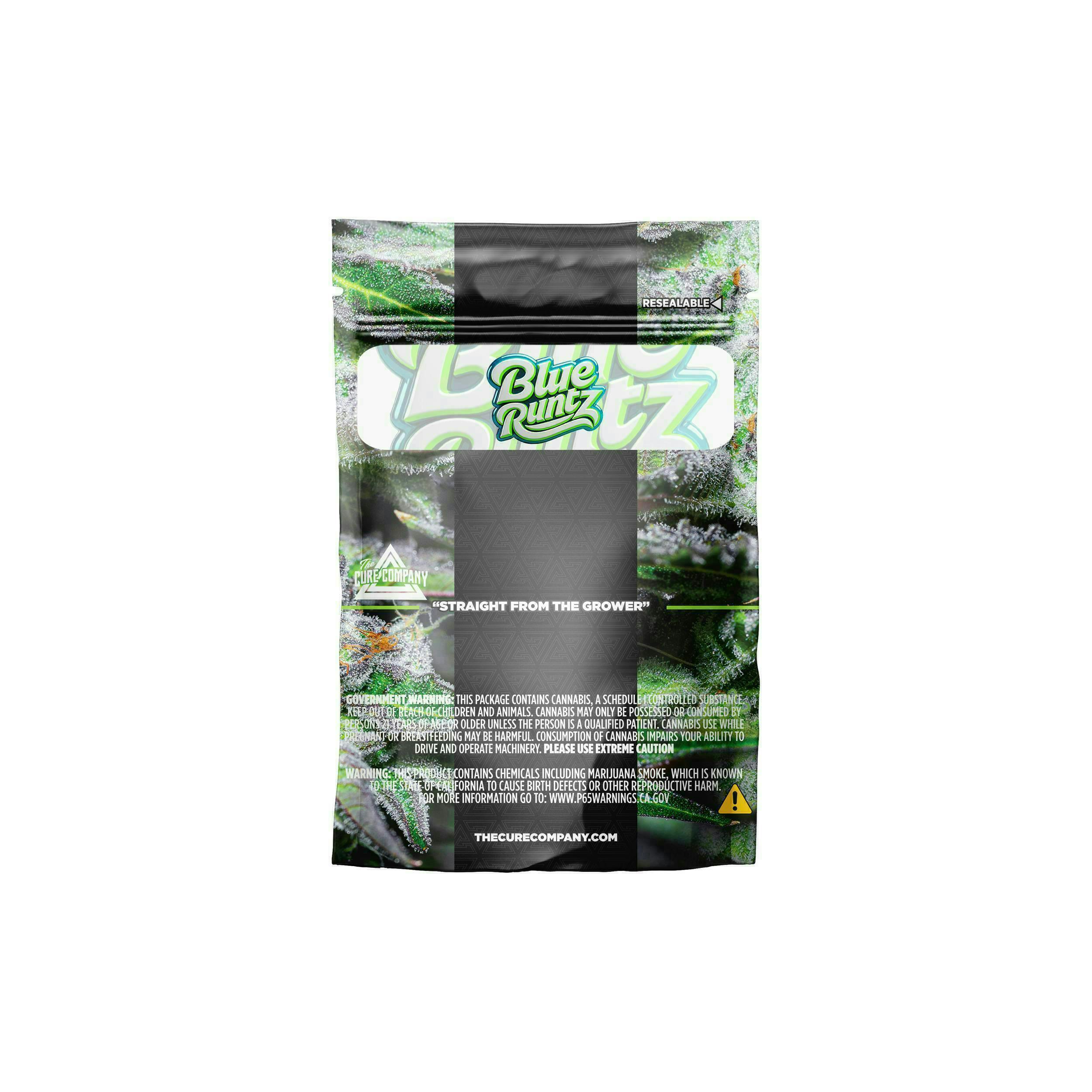 The Cure Company - The Cure Company | Blue Runtz | Smalls | 3.5g - 1