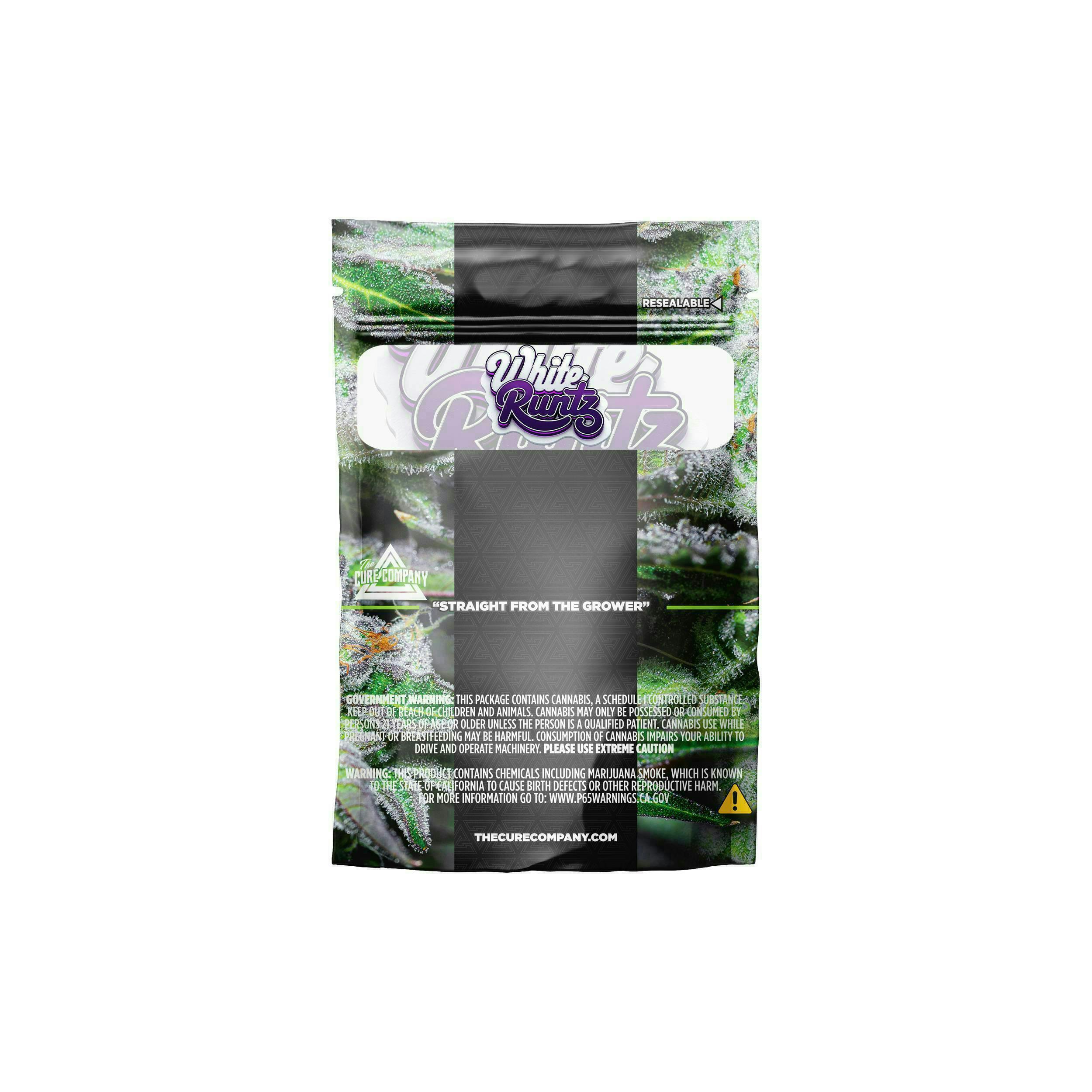 The Cure Company - The Cure Company | White Runtz | Smalls | 3.5g - 1