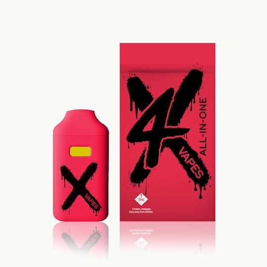 XVapes - XVapes- Blackberry Gelato (Sativa) All-In-One Vape | 4g - 1