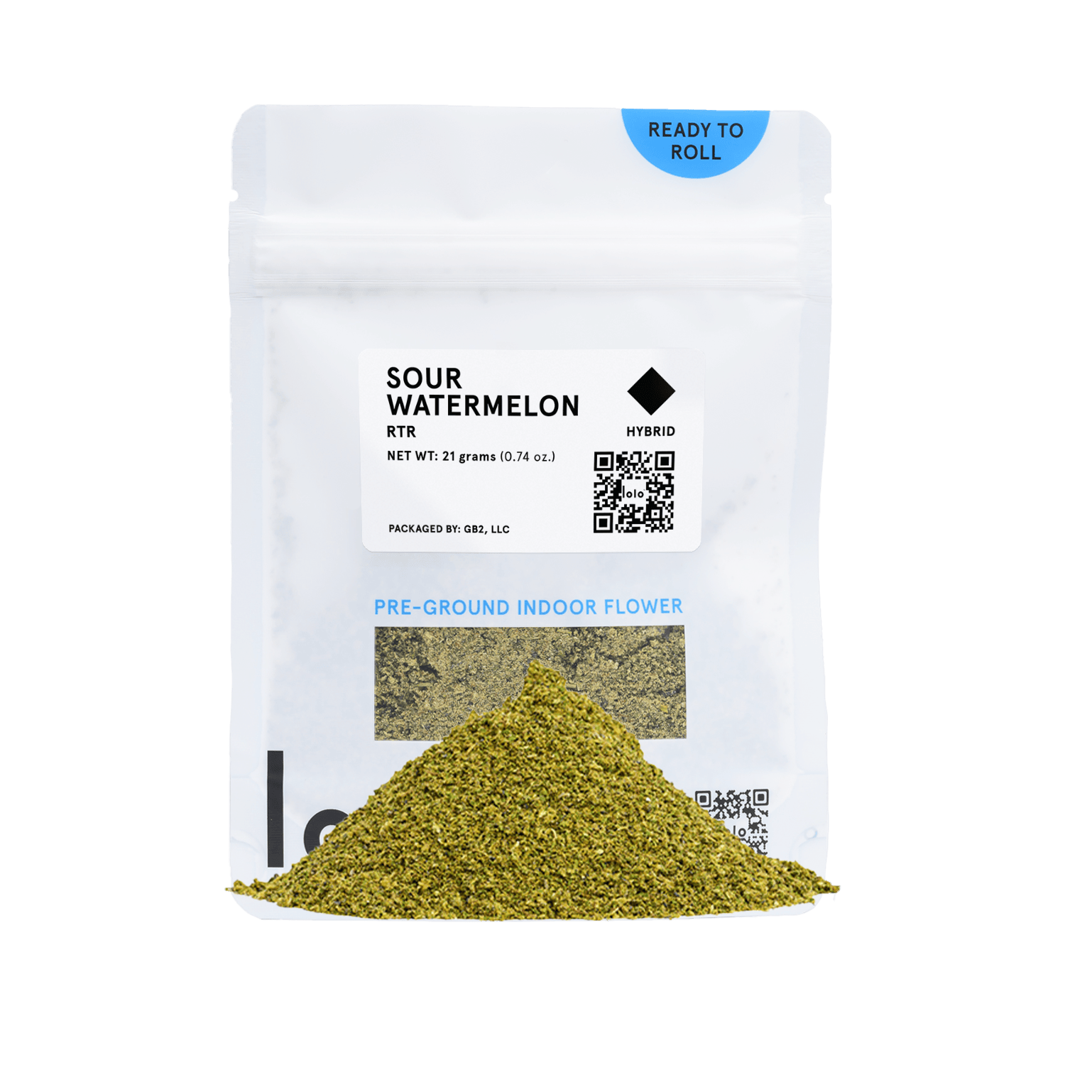 lolo - lolo | Sour Watermelon | Indoor Ready To Roll | 21g - 1