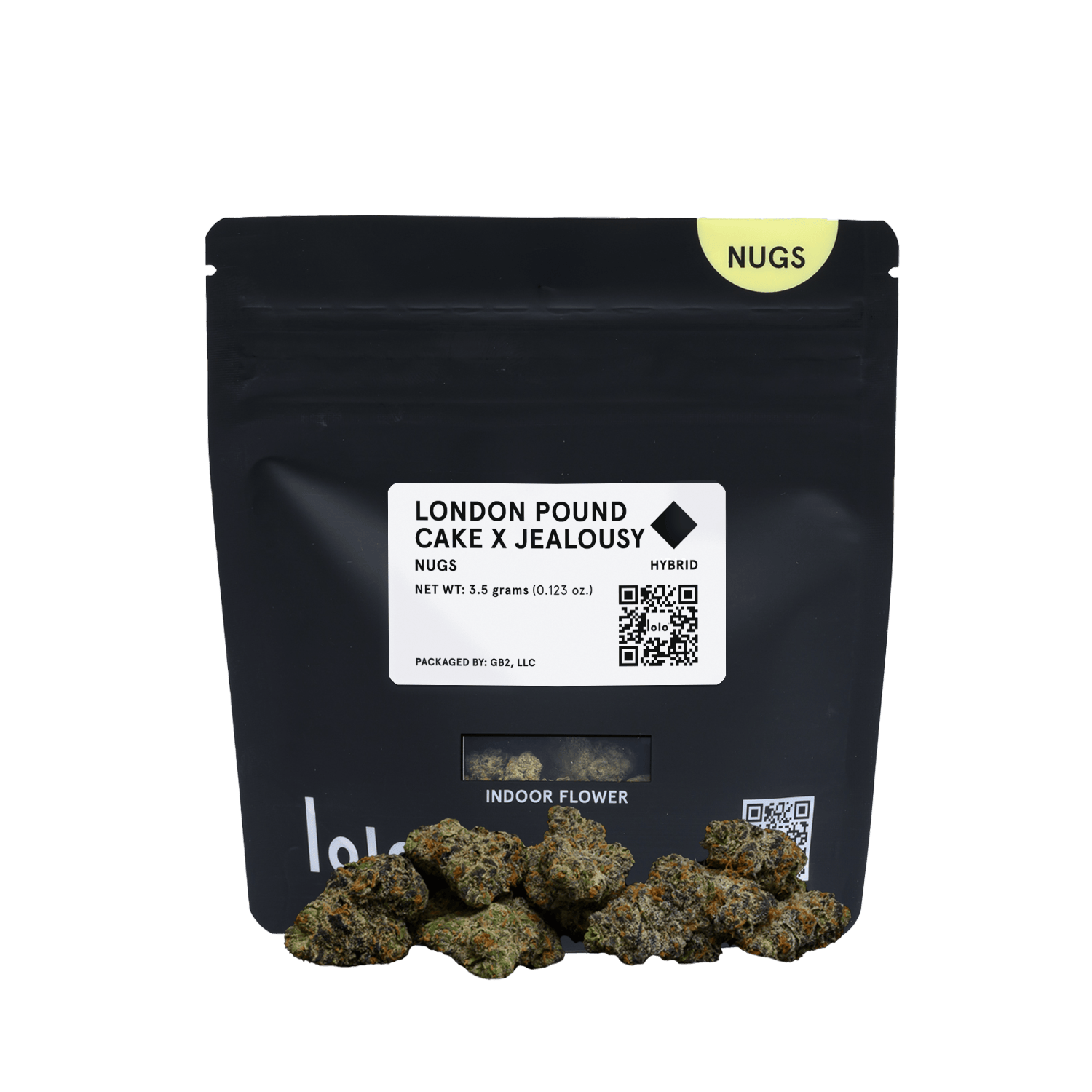 lolo - lolo | London Pound Cake + Jealousy | Indoor Nugs | 3.5g - 1