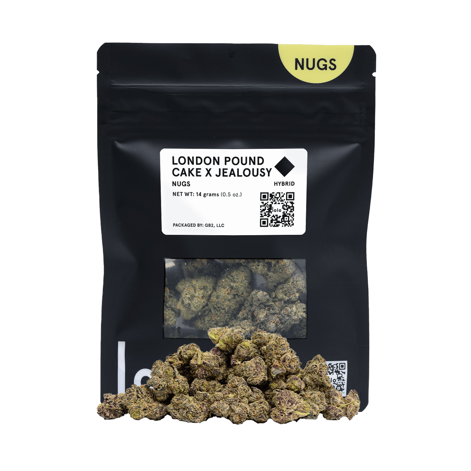 lolo - lolo | London Pound Cake + Jealousy | Indoor Nugs | 14g - 1