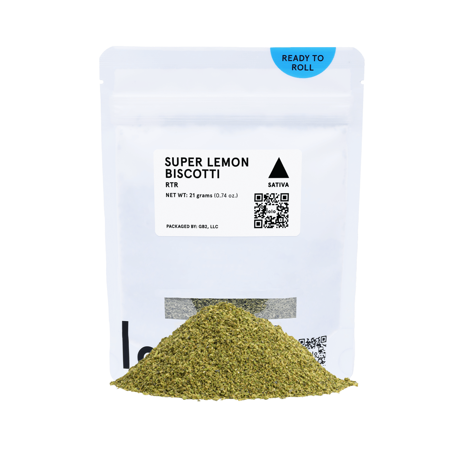 lolo - lolo | Super Lemon Biscotti | Indoor Ready To Roll | 21g - 1