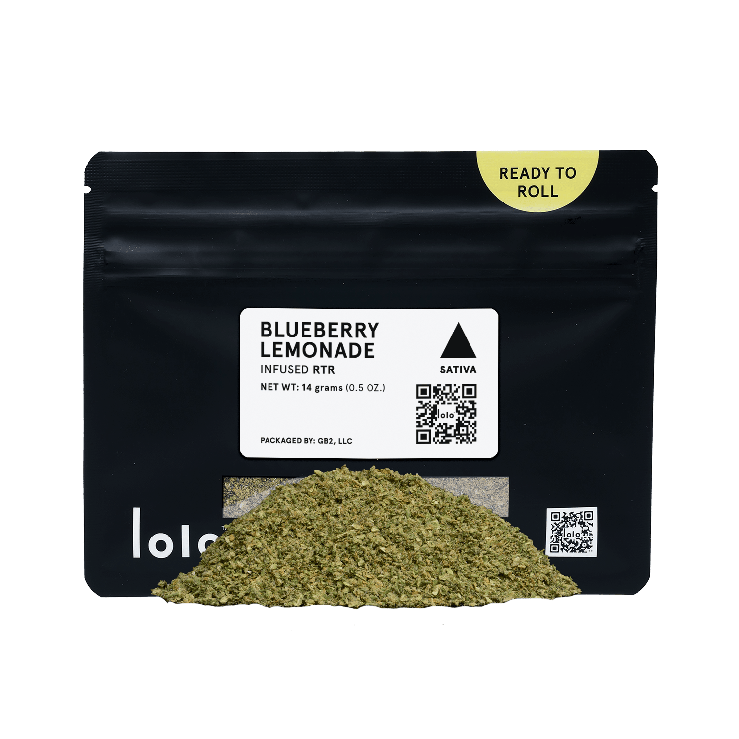 lolo - lolo | Blueberry Lemonade | Indoor Kief Infused Ready To Roll | 14g - 1