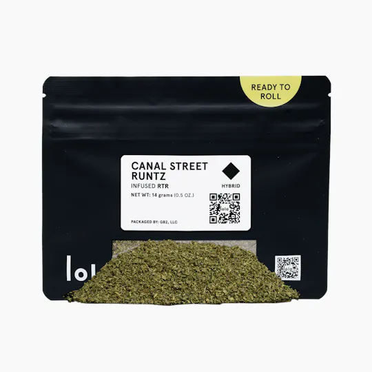 lolo - lolo | Canal Street Runtz | Indoor Kief Infused Ready To Roll | 14g - 1