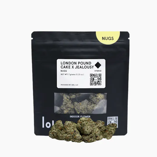 lolo - lolo | London Pound Cake + Jealousy | Indoor Nugs | 7g - 1