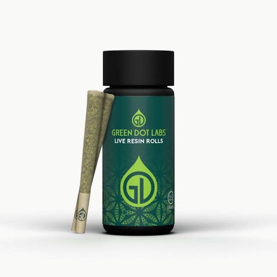 Green Dot Labs - GDL Live Resin Rolls (5x .5g) | GDL Heirloom - 1