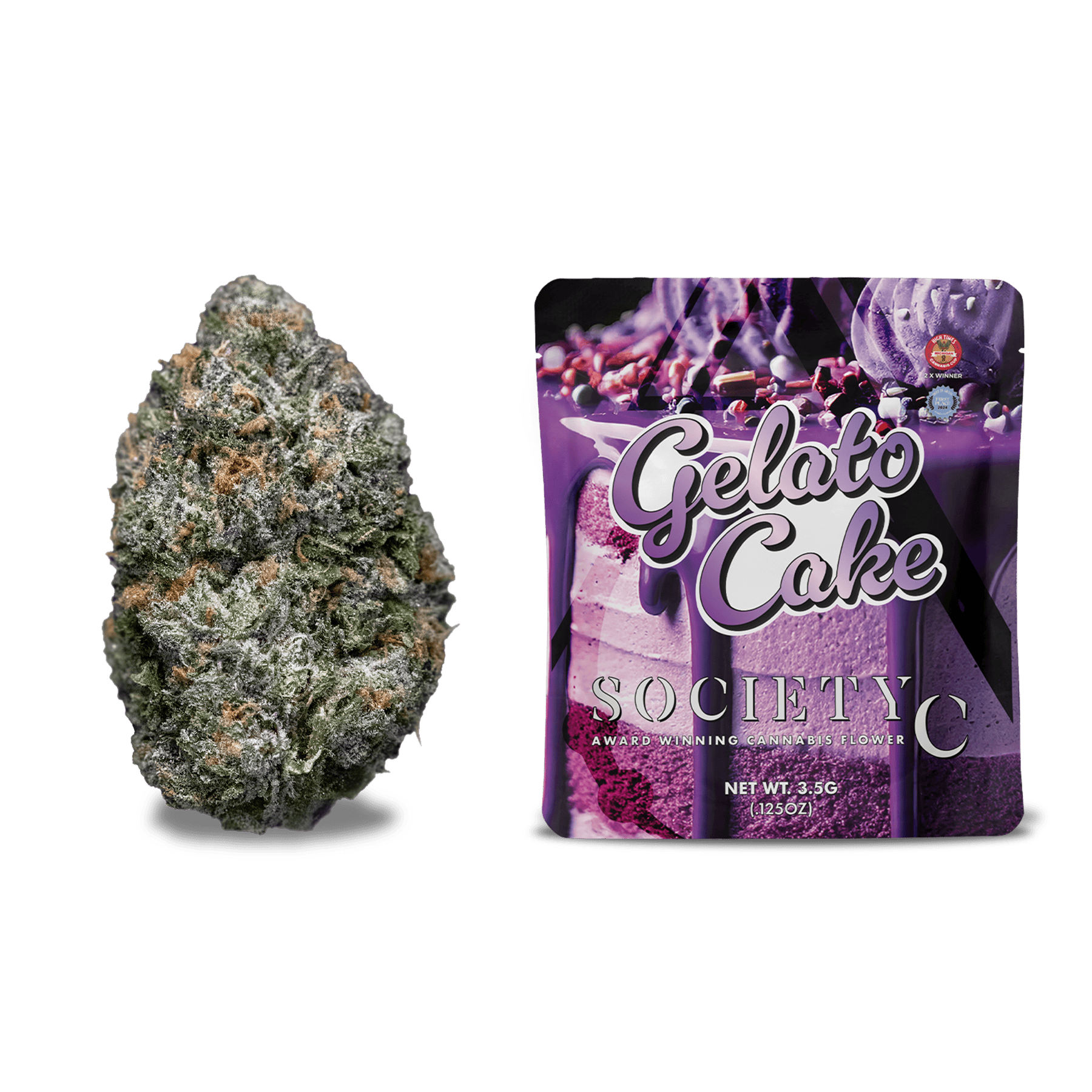 Society C - Society C | Gelato Cake | Big Buds | 3.5g - 1