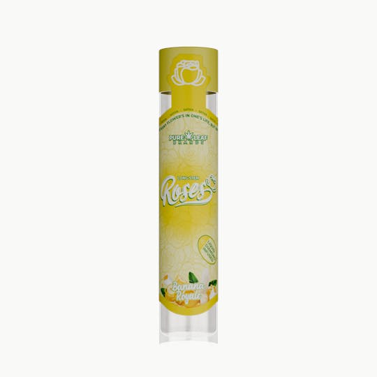 Roses - BANANA ROYALE Roses Long Stem Sativa 1G | Liquid Diamond Infused - 1