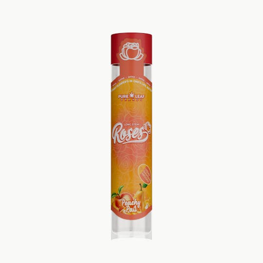 Roses - Peachy Pair Roses Long Stem Sativa 1G | Liquid Diamond Infused - 1