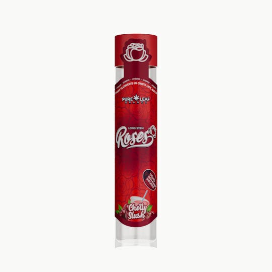 Roses - CHERRY SLUSH Roses Long Stem Hybrid 1G | Liquid Diamond Infused - 1