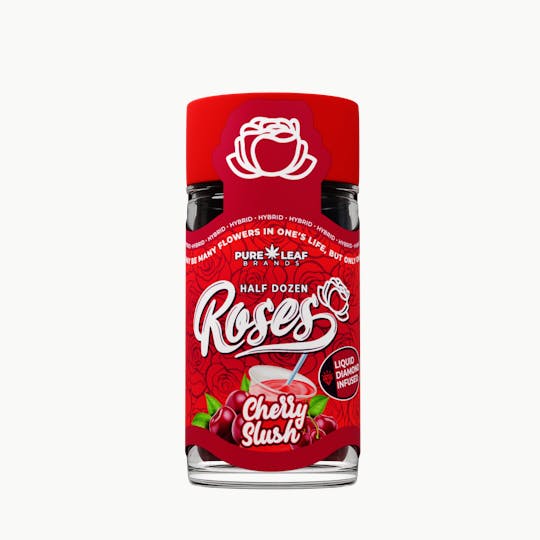 Roses - CHERRY SLUSH Roses 6 Pack Hybrid | Liquid Diamond Infused|3.6G(.6g ea) - 1