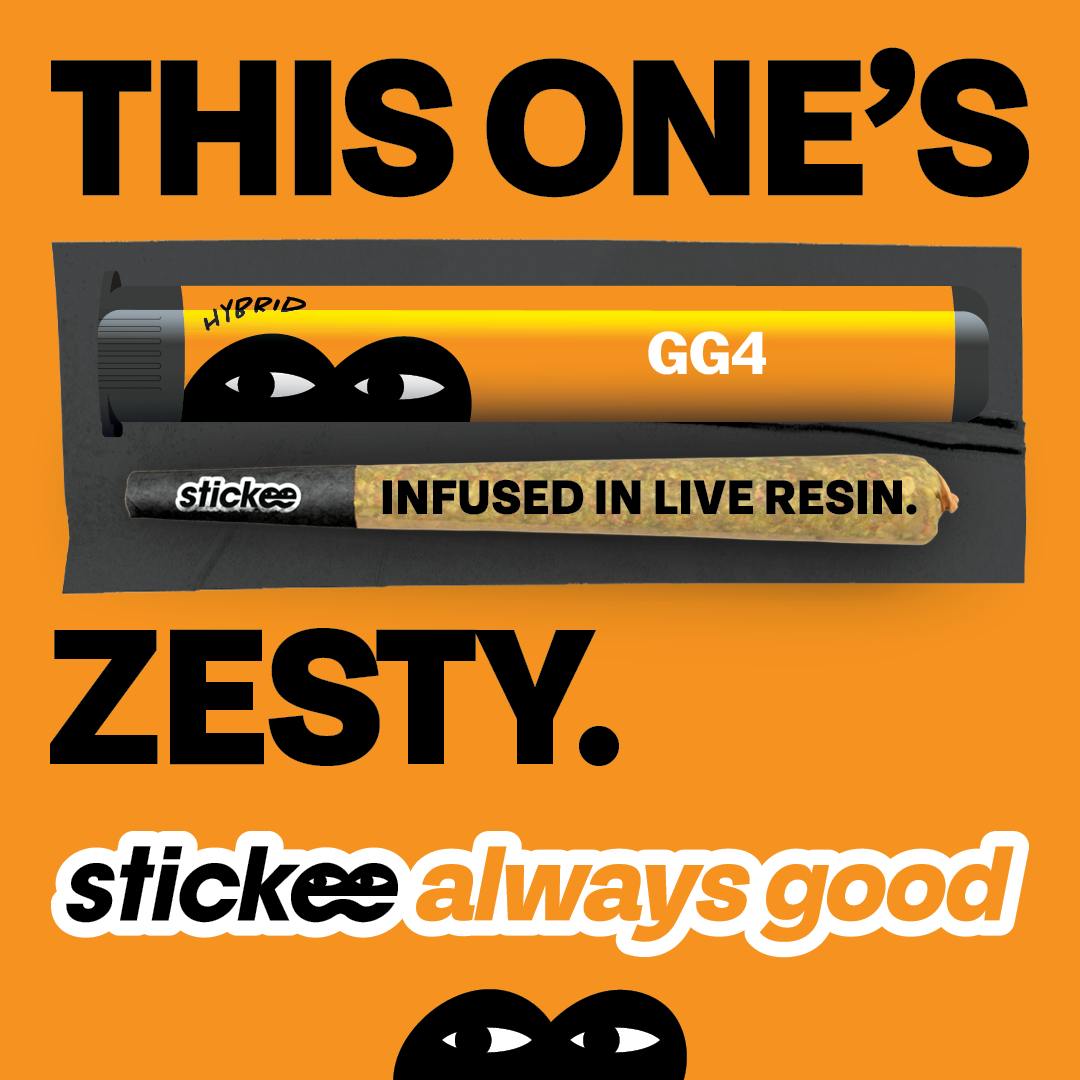 Stickee - STICKEE | GG4 | 1.2g | Live Resin Infused Pre-Roll - 1