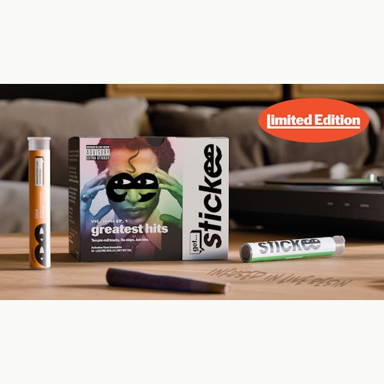 Stickee - LIMITED EDITION Stickee | Multi-Strain Infused 10PK | Live Resin Pre-Roll - 1