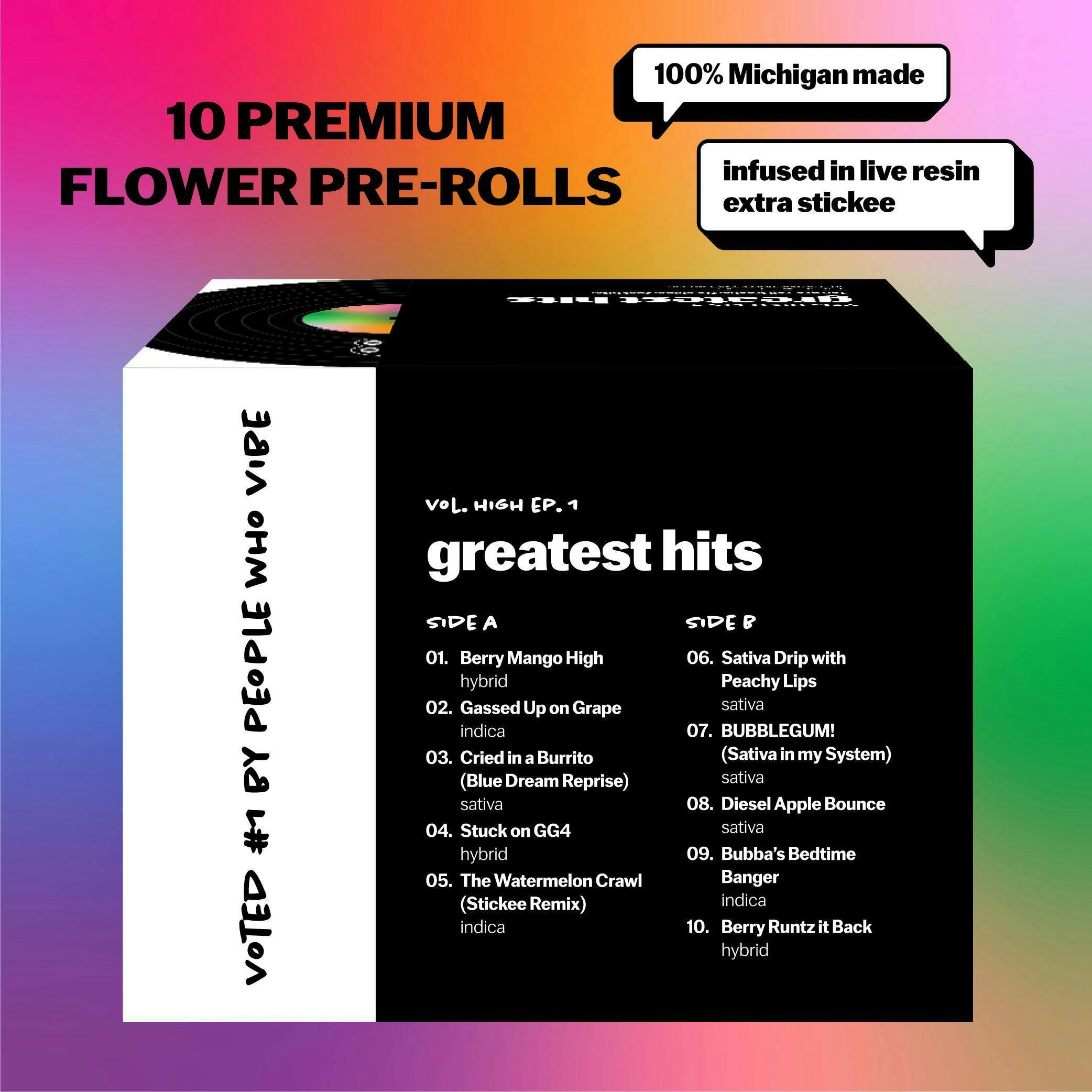 Stickee - STICKEE | Multi-Strain | Infused Joints | 1.2G each | 10pk - 1