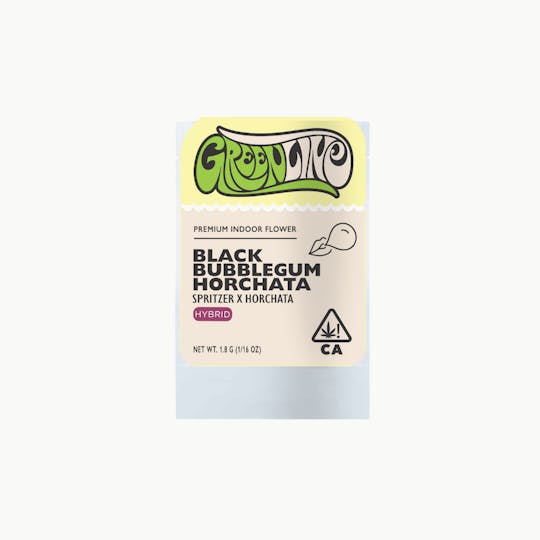 Greenline - Black Bubblegum Horchata - 1/16 oz - Indoor - Hybrid - 1.8g - 1
