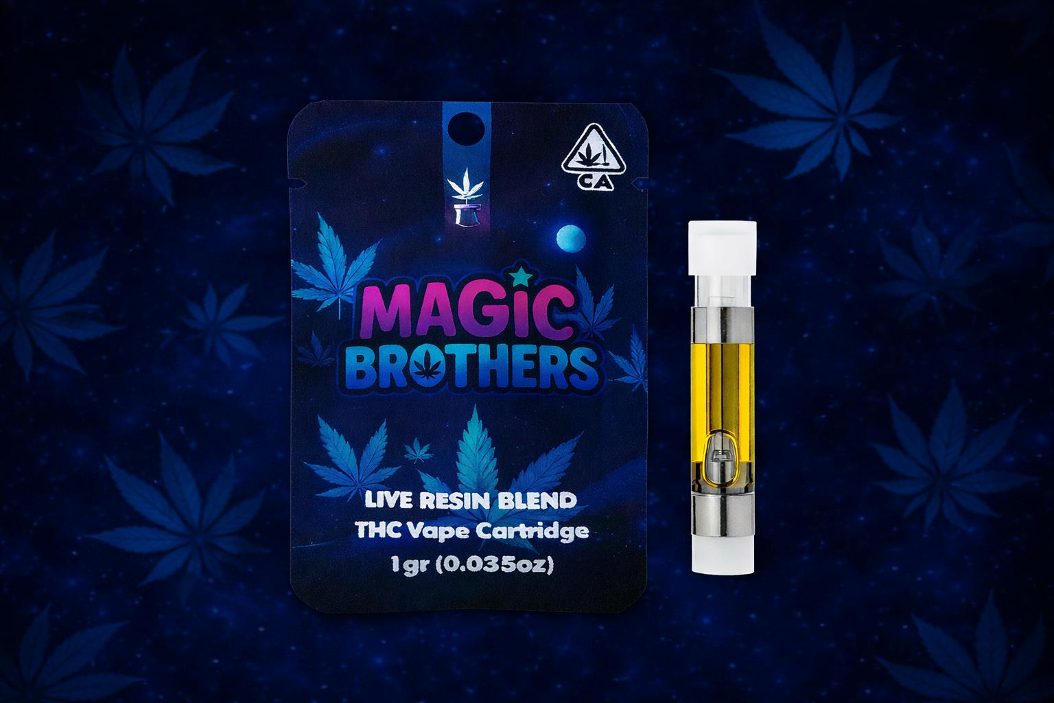 Magic Brothers - Melon Dew - 1G Live Resin Blend Cartridge - 1