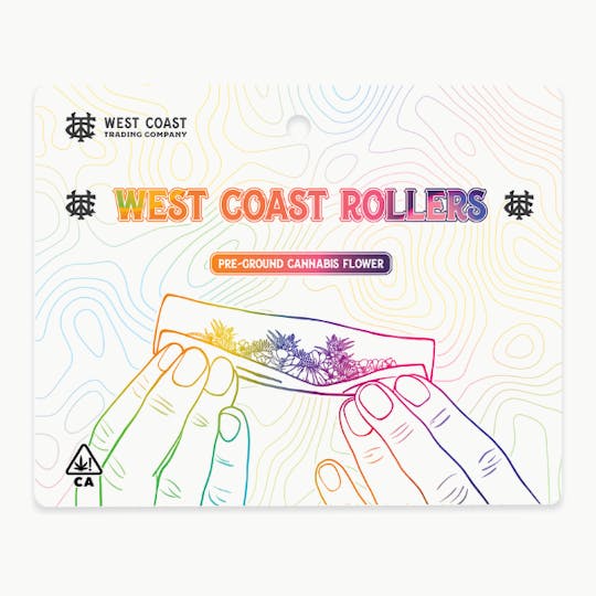 West Coast Trading Company - West Coast Rollers | UK Cheese | 14g - 1