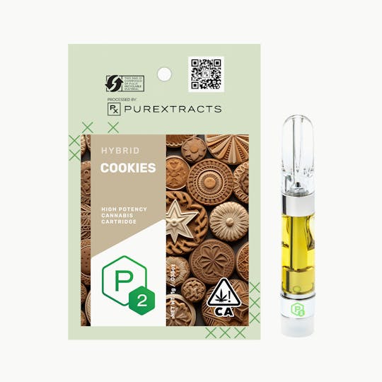 PUREXTRACTS - Cookies (Hybrid) - P2 High Potency Cartridge - 1g - 1