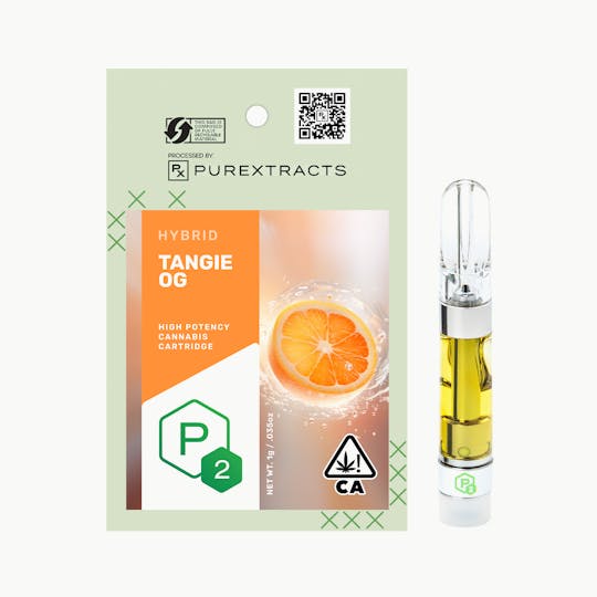 PUREXTRACTS - Tangie OG (Hybrid) - P2 High Potency Cartridge - 1g - 1