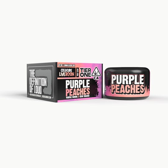 Decibel Gardens - Purple Peaches - Cold Cure Rosin (1g) - 1